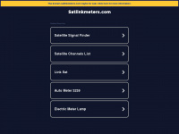 satlinkmeters.com Webseite Vorschau