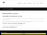 top-sonnenbrillen.ch Webseite Vorschau