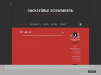 backstüble-schwaigern.de Webseite Vorschau