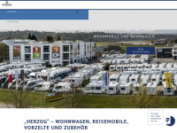 herzog-wohnwagen.de Webseite Vorschau