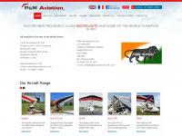 pmaviation.co.uk Webseite Vorschau