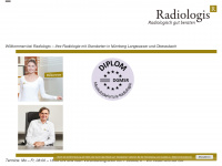 radiologis.de Webseite Vorschau