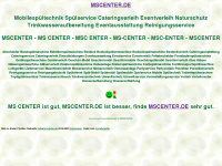 mscenter.de Webseite Vorschau