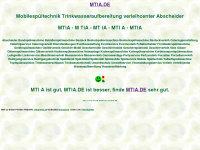 mtia.de Webseite Vorschau