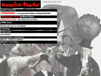mannich-theater.de Webseite Vorschau