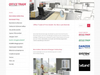 office-trade.ch Webseite Vorschau