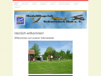 modellflugclub-sha.de Webseite Vorschau