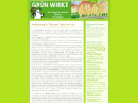 algruene.wordpress.com Webseite Vorschau