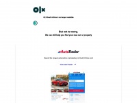 olx.co.za Webseite Vorschau