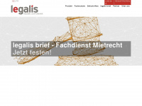 legalis.ch Webseite Vorschau