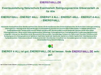 energy4all.de Webseite Vorschau