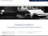 familienrecht-heilbronn.com Webseite Vorschau