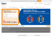 flaschengas-kaufen.de Webseite Vorschau