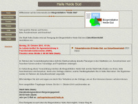 halle-heide-sued.de Webseite Vorschau