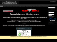 monkeypower.de Webseite Vorschau