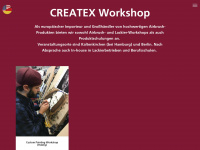createx-workshop.de Webseite Vorschau