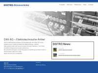 distro-stromverteiler.ch Webseite Vorschau