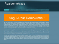realdemokratie.eu Webseite Vorschau