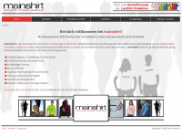 mainshirt.net Webseite Vorschau