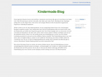 kindermode-blog.net Webseite Vorschau