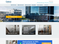 ceteco.it Webseite Vorschau