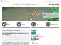 inondations.lu Webseite Vorschau