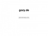 gozy.de Webseite Vorschau