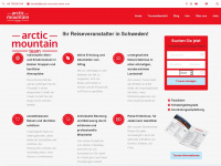 arctic-mountain-team.com Webseite Vorschau