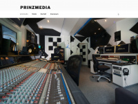 prinzmedia.com Webseite Vorschau