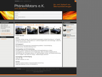 phoenix-motors.com Webseite Vorschau