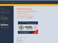 doubleaction.at Webseite Vorschau