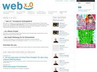 webx0.org Webseite Vorschau