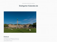 stuttgarter-kalender.de Webseite Vorschau