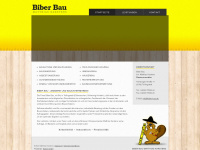biber-bau.de Webseite Vorschau
