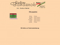 salon-banderob.de Webseite Vorschau