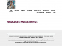 magical-voodoo-lights.com Webseite Vorschau