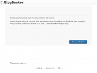blogbooker.com Webseite Vorschau