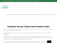 hotel-frankfurt-oder.de Webseite Vorschau