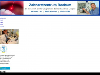 zahnarzt-bochum.de Webseite Vorschau