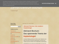 implantologie-bochum.blogspot.com Webseite Vorschau
