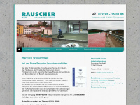 rauscher-boden.de Webseite Vorschau