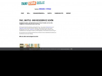 taxi-shuttle-reiseservice.de Webseite Vorschau