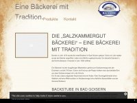 salzkammergut-baeckerei.at Webseite Vorschau
