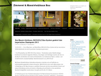 blockholzhauszimmerer.wordpress.com Webseite Vorschau