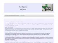 asi-sports.de Webseite Vorschau