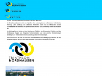 triathlon-nordhausen.de Webseite Vorschau