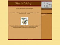 michel-hof.de Webseite Vorschau