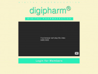 digipharm.com Webseite Vorschau