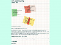 mm-computing.ch Webseite Vorschau