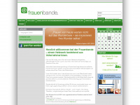 frauenbande.net Webseite Vorschau